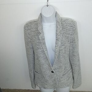 Promod knit blazer sz L